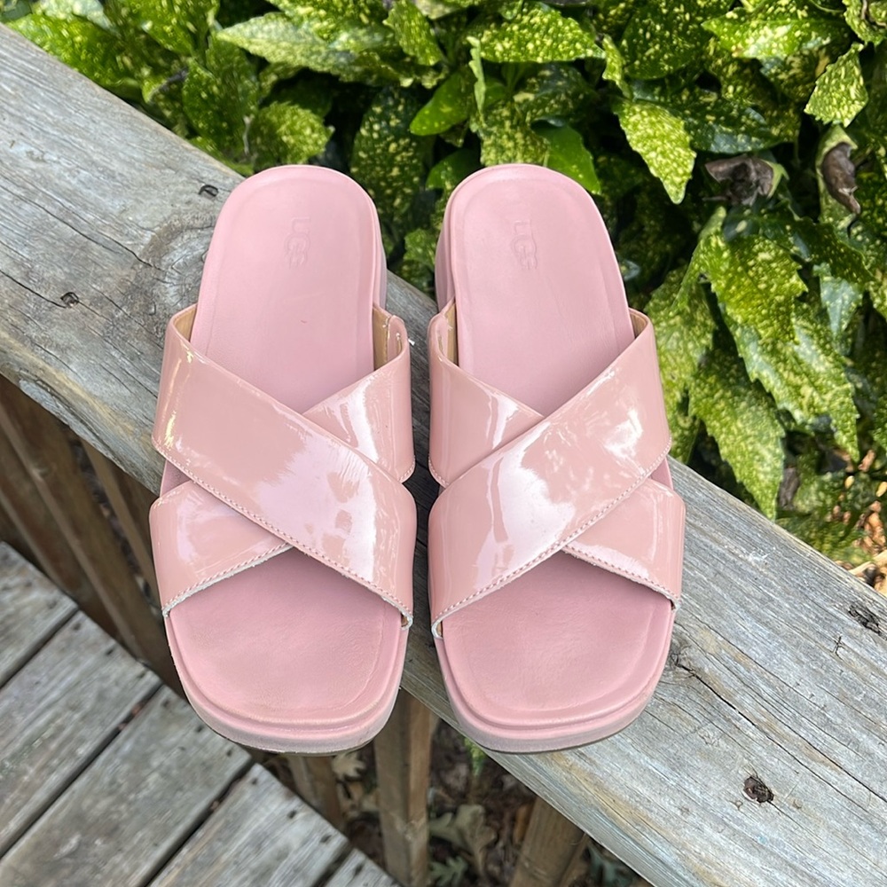 UGG Pink Emily Sandals- Sz 7